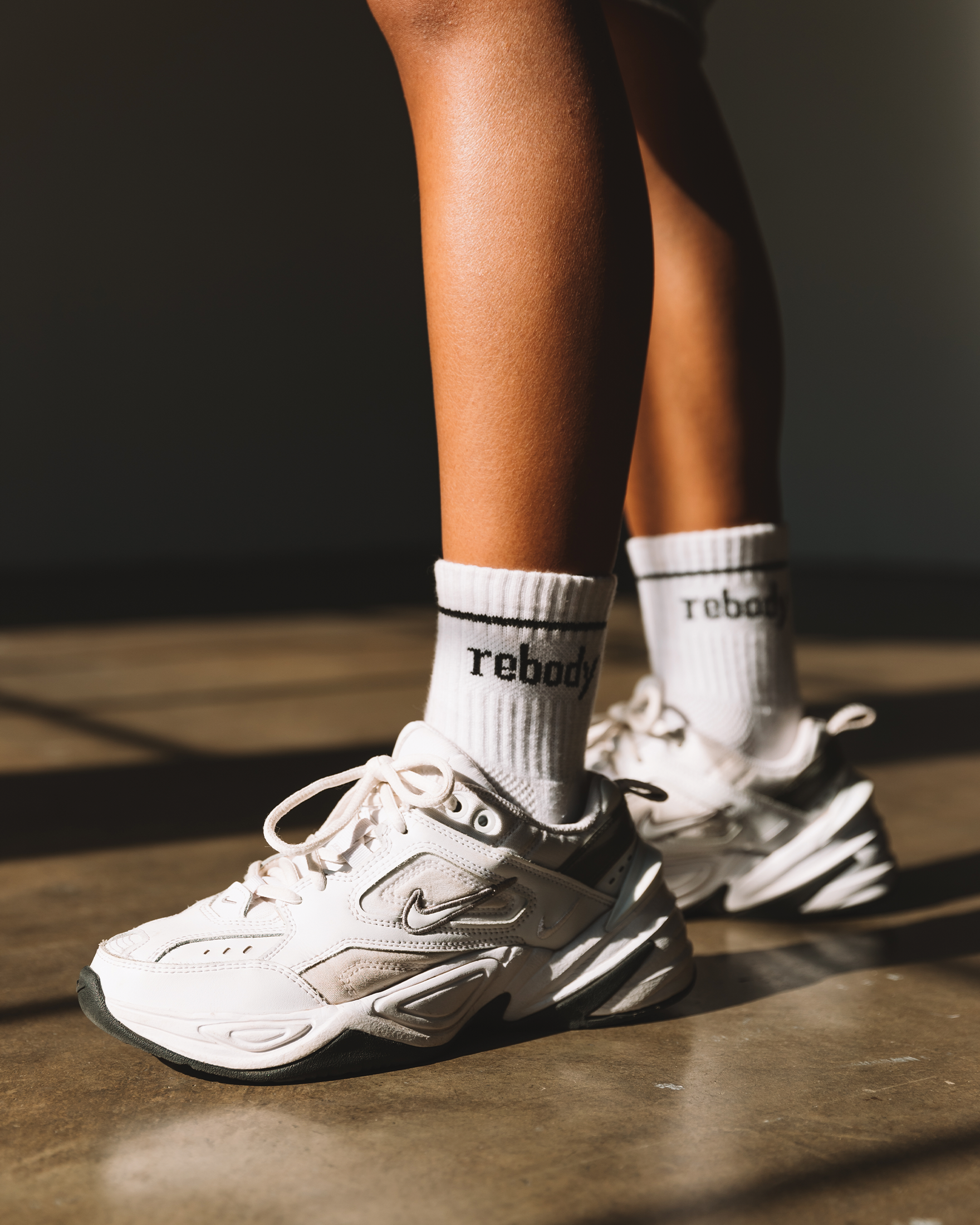 Ready To Mid Crew Socks-1
