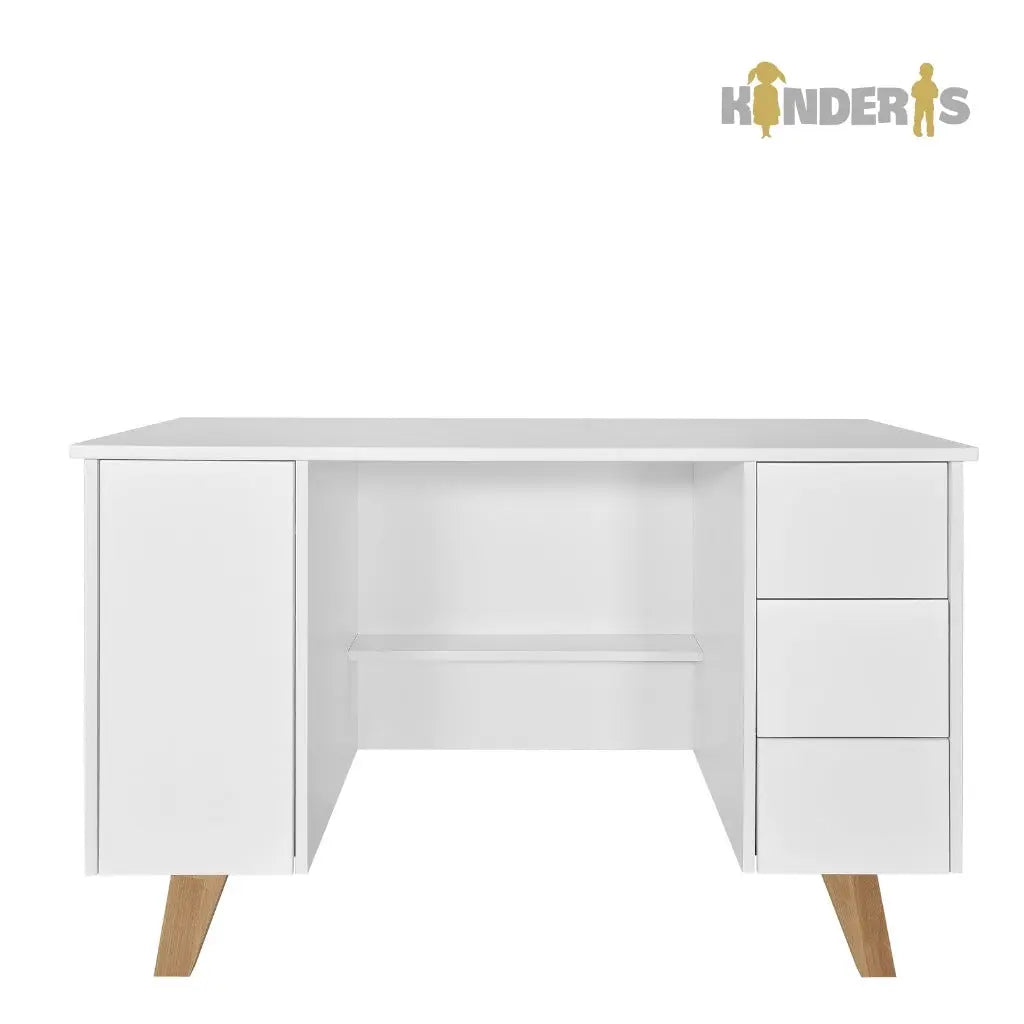 Desk "ZARA" 124x60 cm. White or gray-0
