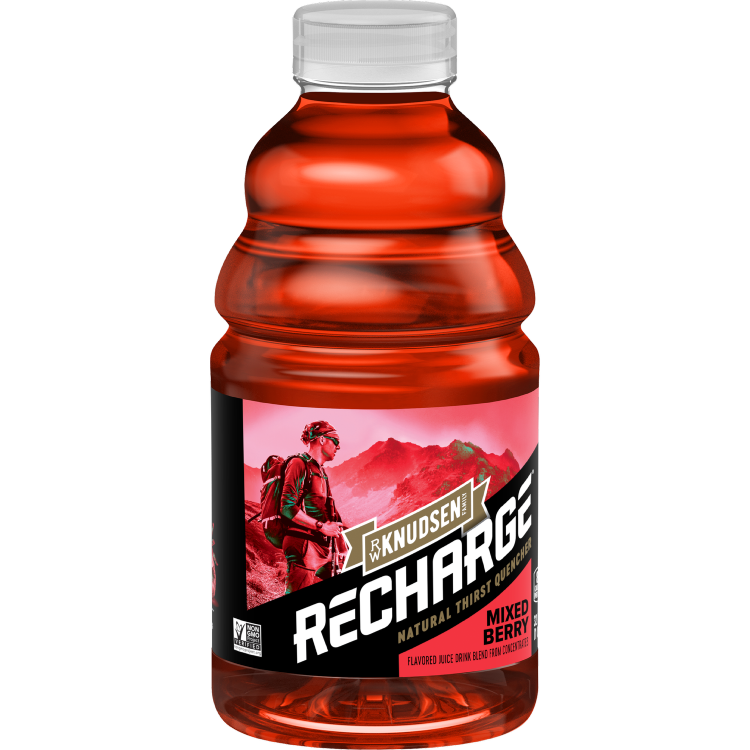 Recharge Mixed Berry Flavored Juice Sports Beverage with Electrolytes