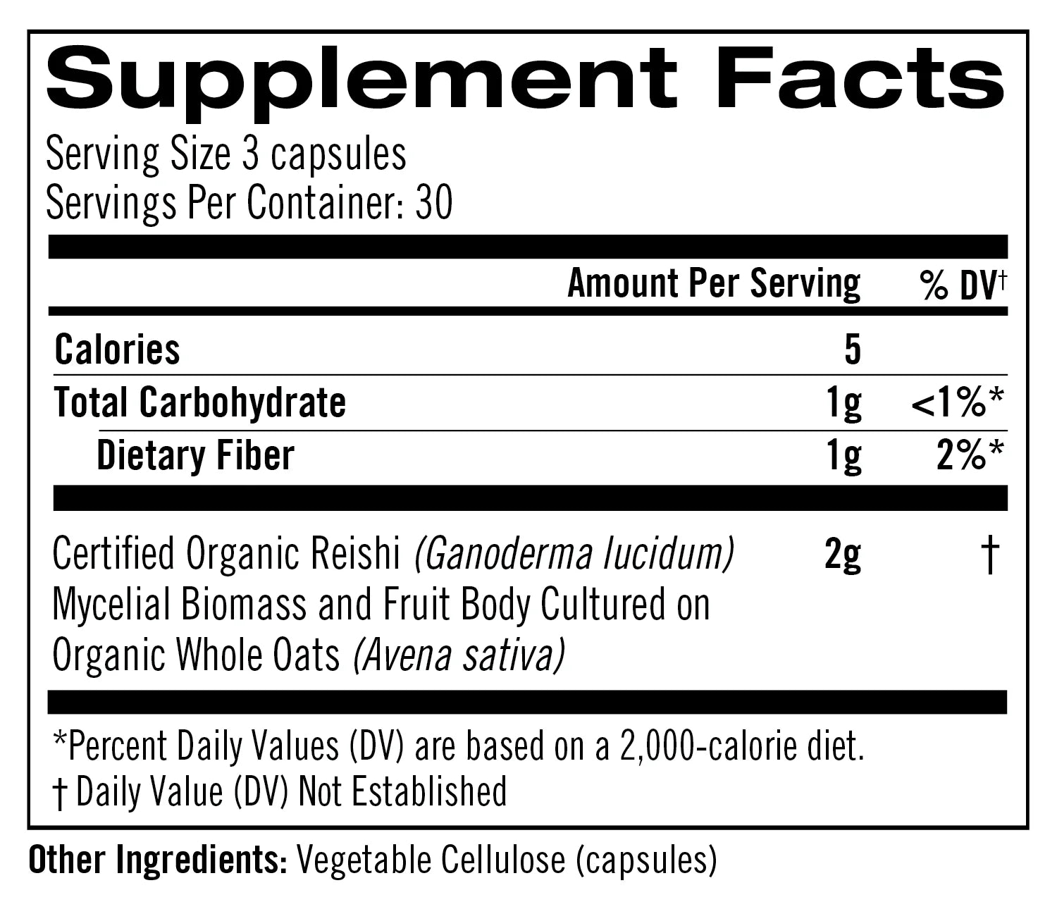 Om Reishi Mushroom Capsules, 90 ct