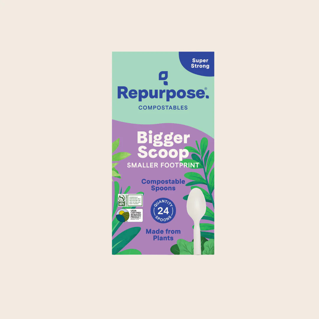 Repurpose Compostable Spoons 20 Pack