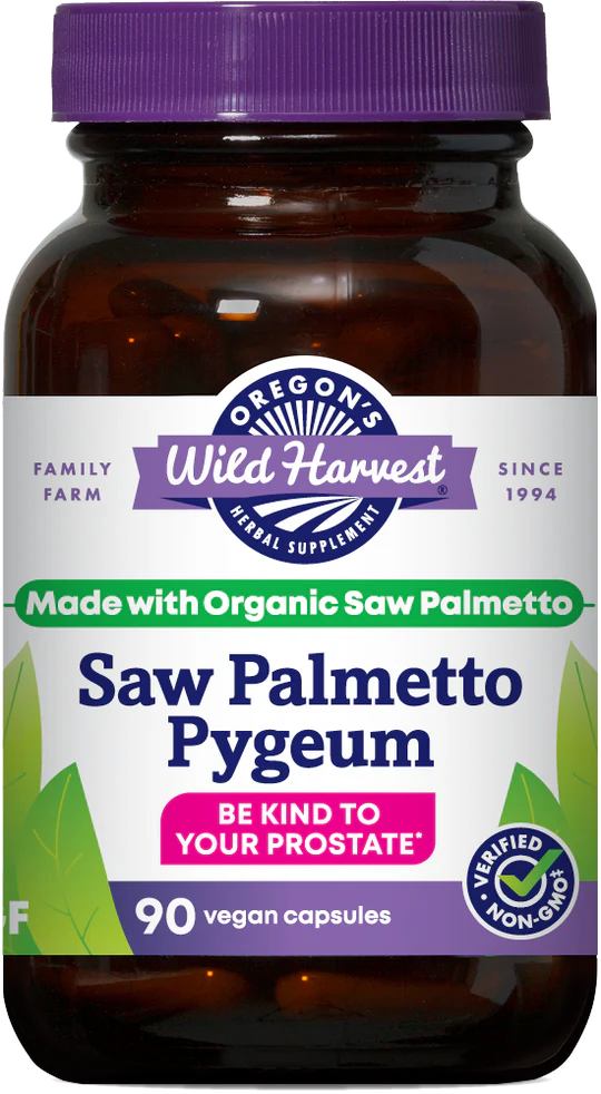Wild Harvest Saw Palmetto Pygeum Capsules