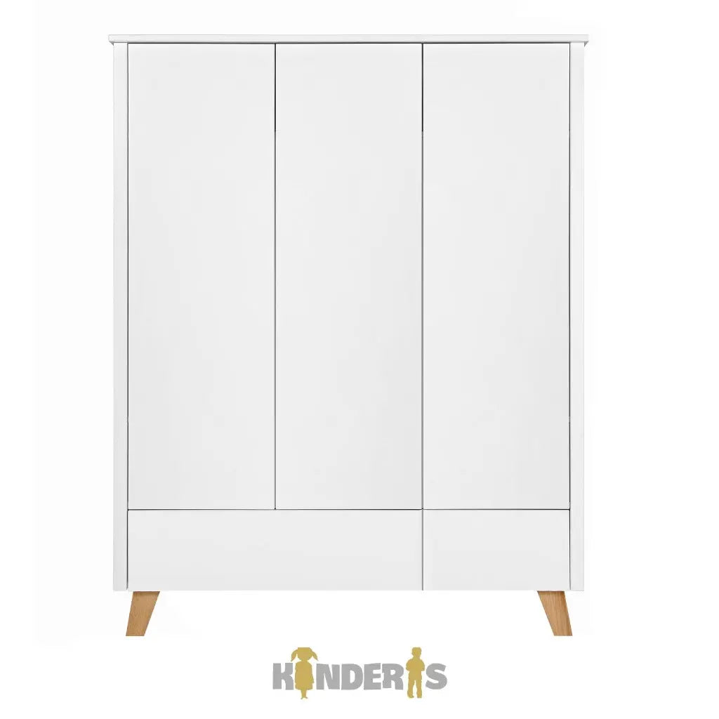 Wardrobe "ZARA", cm. 136x52 cm., white or gray-1