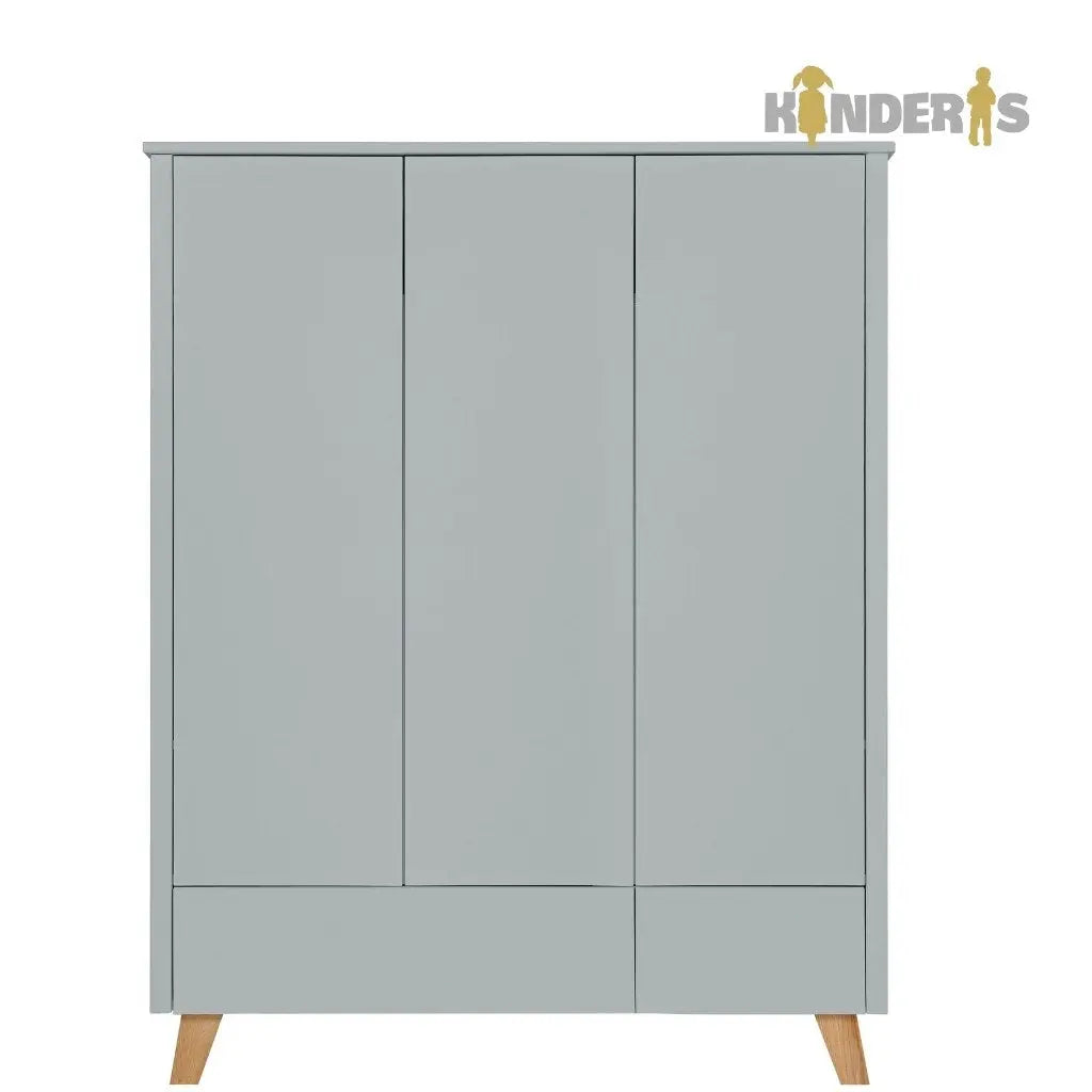Wardrobe "ZARA", cm. 136x52 cm., white or gray-4