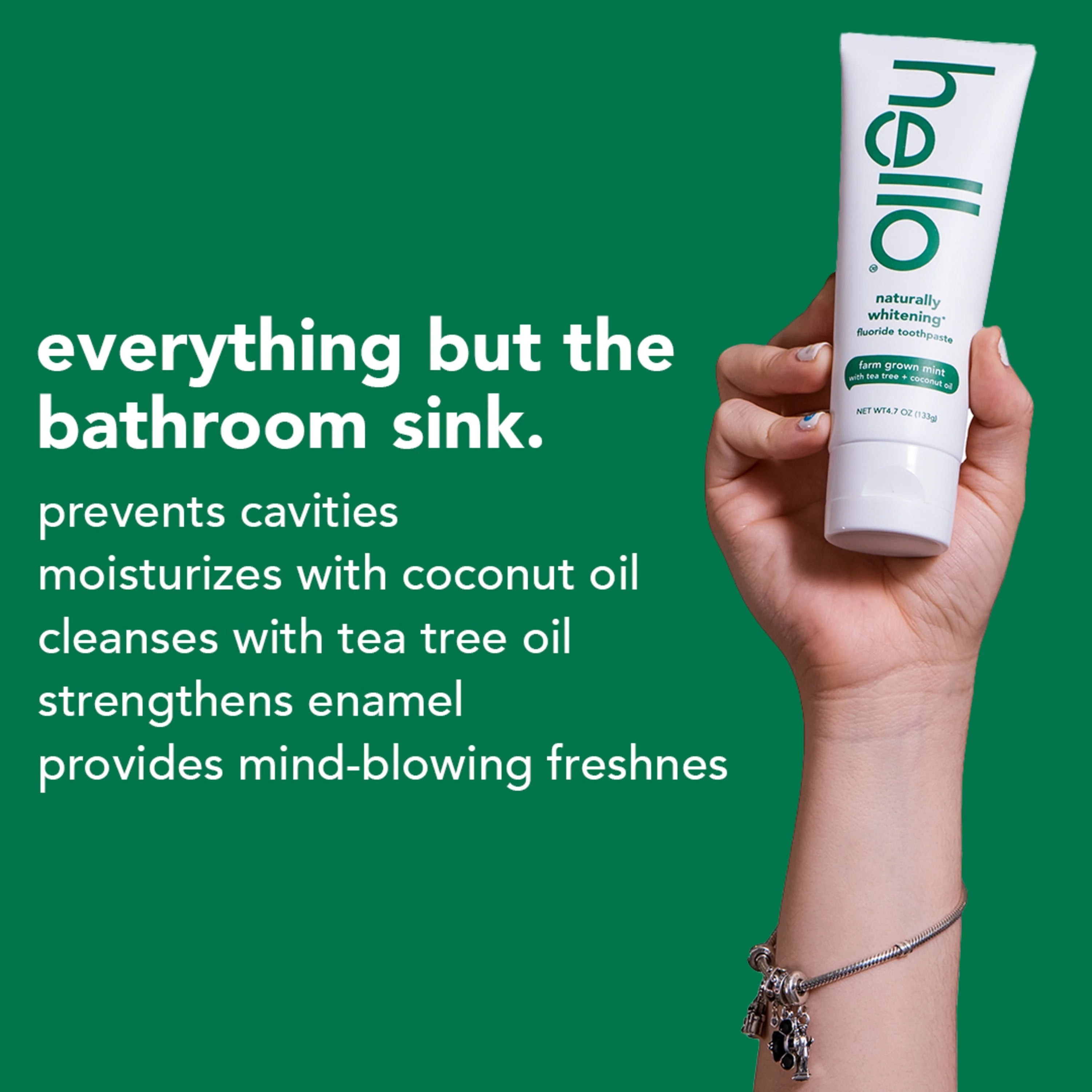 Naturally Whitening Fluoride Toothpaste