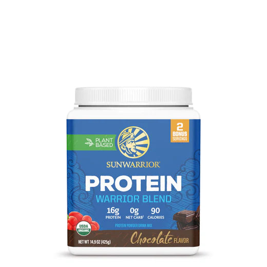 Sunwarrior Warrior Blend Organic Chocolate 375g