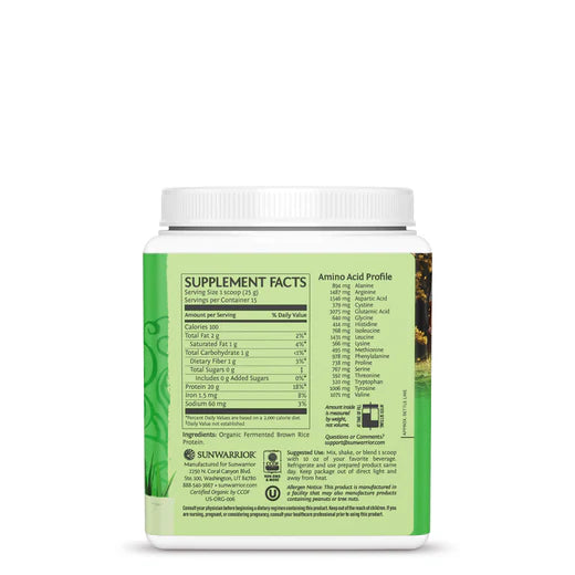 Sunwarrior Classic Protein 375g