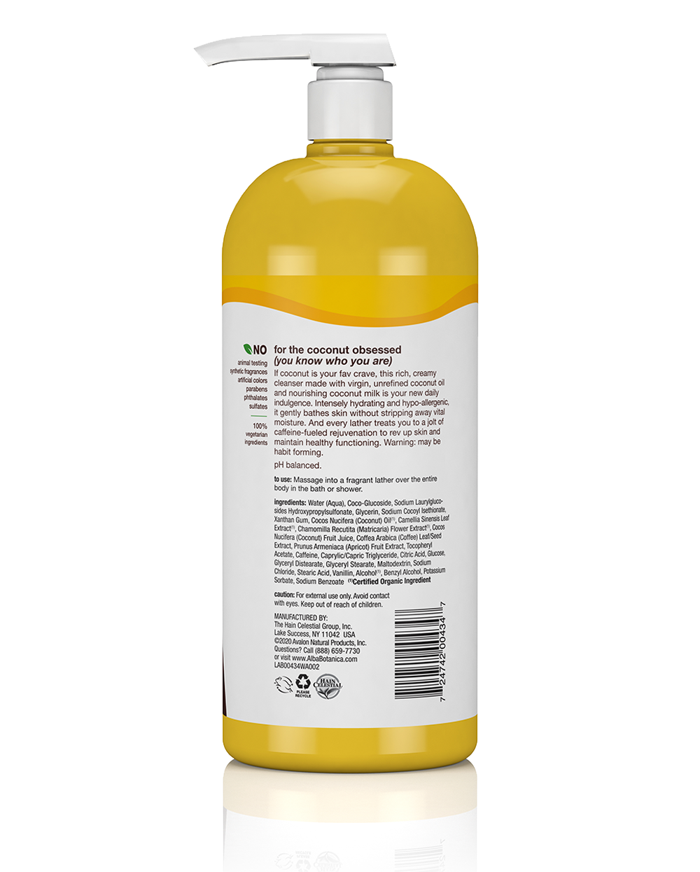 Very Emollient„¢ Body Wash Coconut Rescue