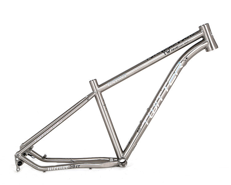 TWITTER WERNER Titanium Alloy MTB Frame – 29"/27.5", Lightweight, XC-Optimized, 135mm QR-0