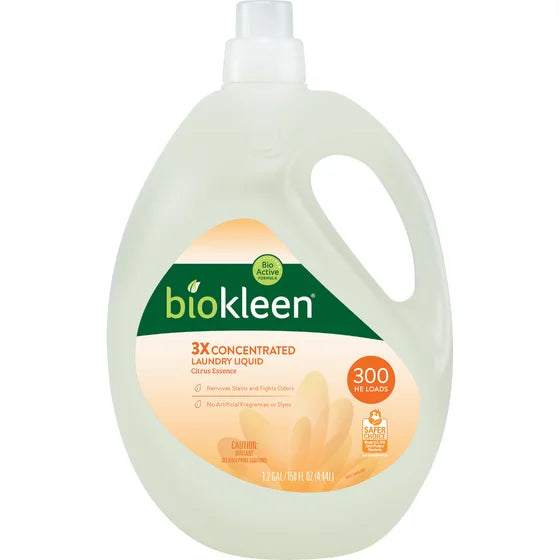 biokleen LAUNDRY LIQUID - CITRUS - 150 FL OZ - 300 LOADS