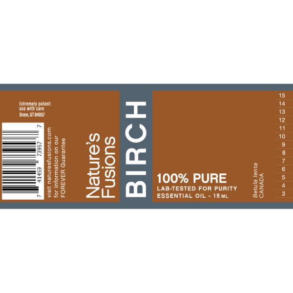 Birch Pure Essential Oil - 15ml