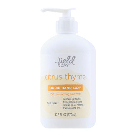 Field Day Citrus Thyme Liquid Hand Soap