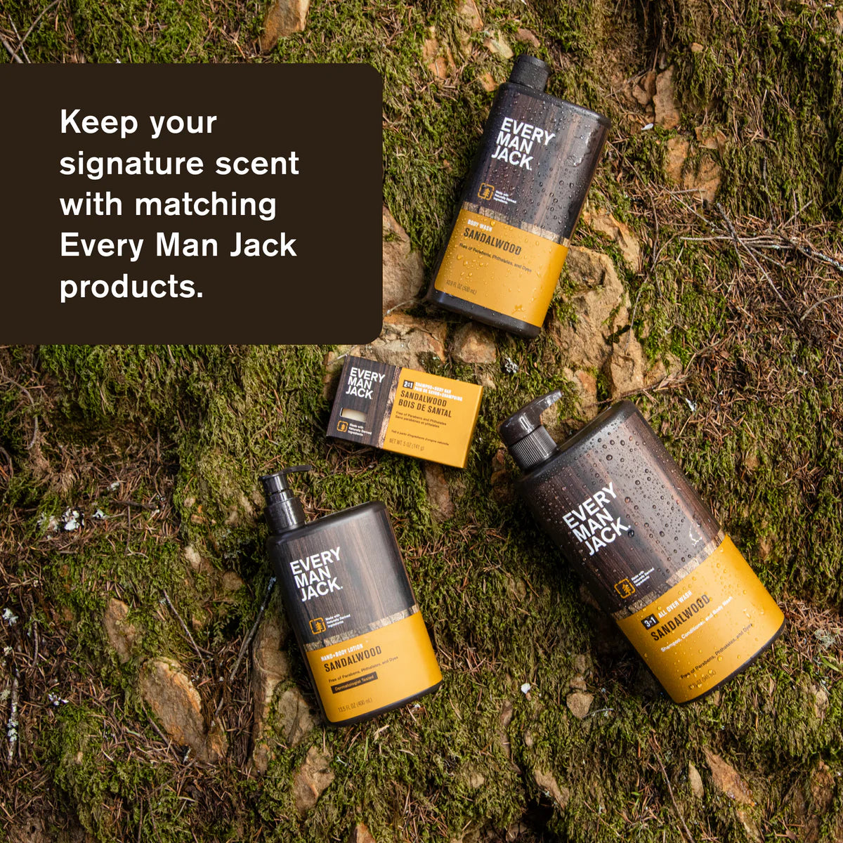 Every Man Jack Sandalwood Body Wash