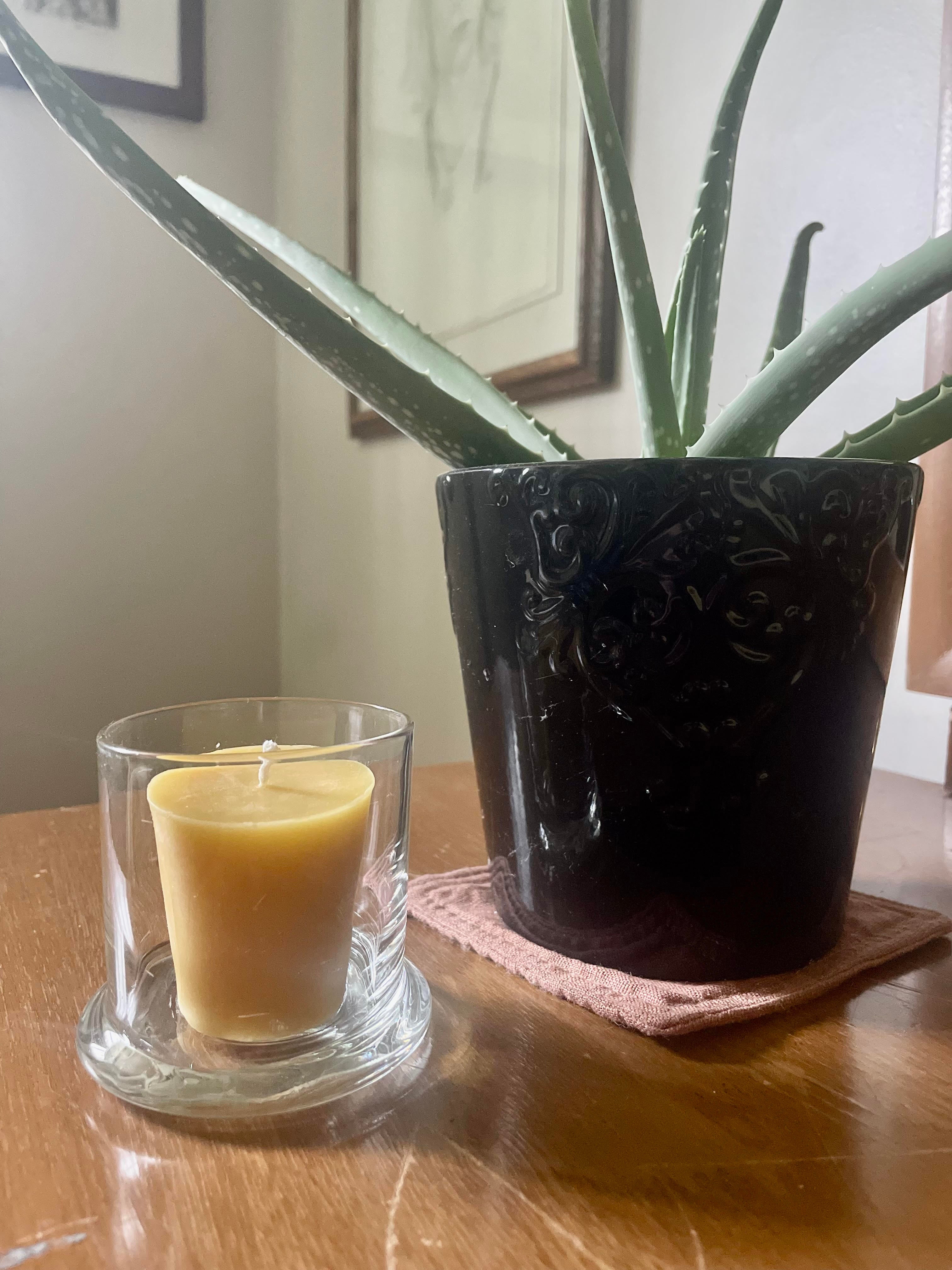 Votives - bees wax-0
