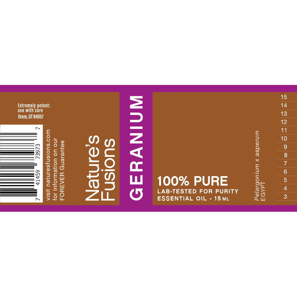 Geranium Pure Essential Oil - 15ml
