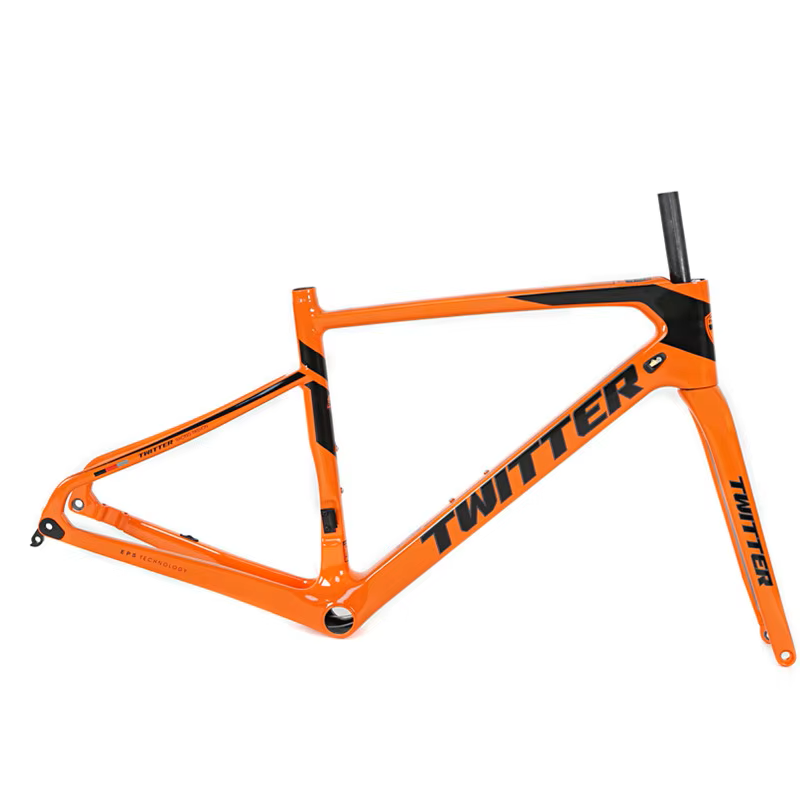 TWITTER GRAVEL Disc Carbon Road Frame Set – T800, 700C, Gravel & Endurance Ready-1