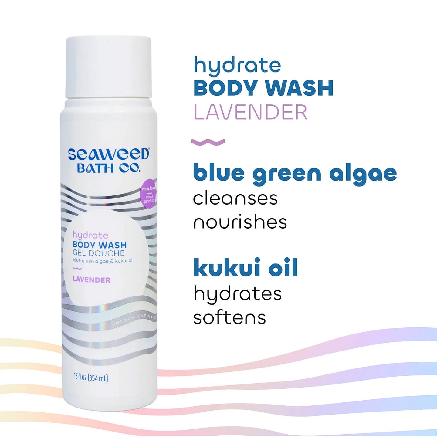 Seaweed Bath Co. Hydrate Body Wash - Lavender