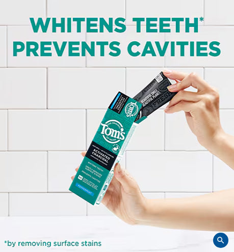 Tom's of Maine Activated Charcoal Anticavity Toothpaste