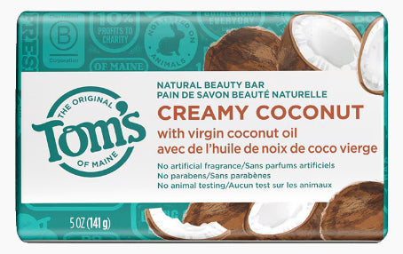 Tom's of Maine Creamy Coconut Natural Beauty Bar