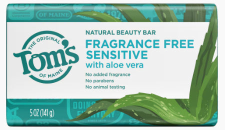 Tom's of Maine Fragrance-Free Sensitive Natural Beauty Bar