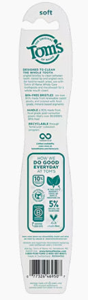 Tom's of Maine Adult Manual Whole Care® Toothbrush