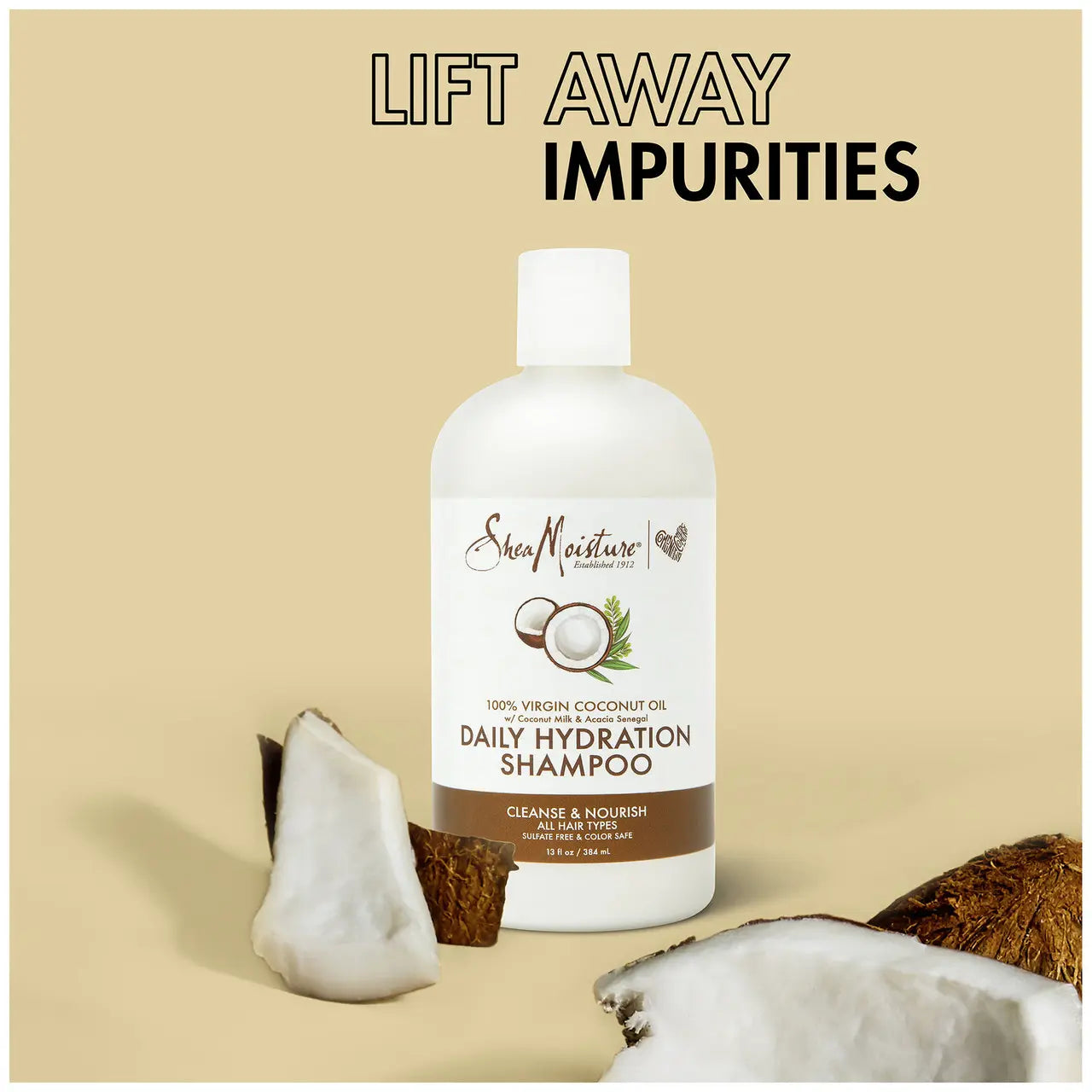 SheaMoisture 100% Virgin Coconut Oil Daily Hydration Shampoo