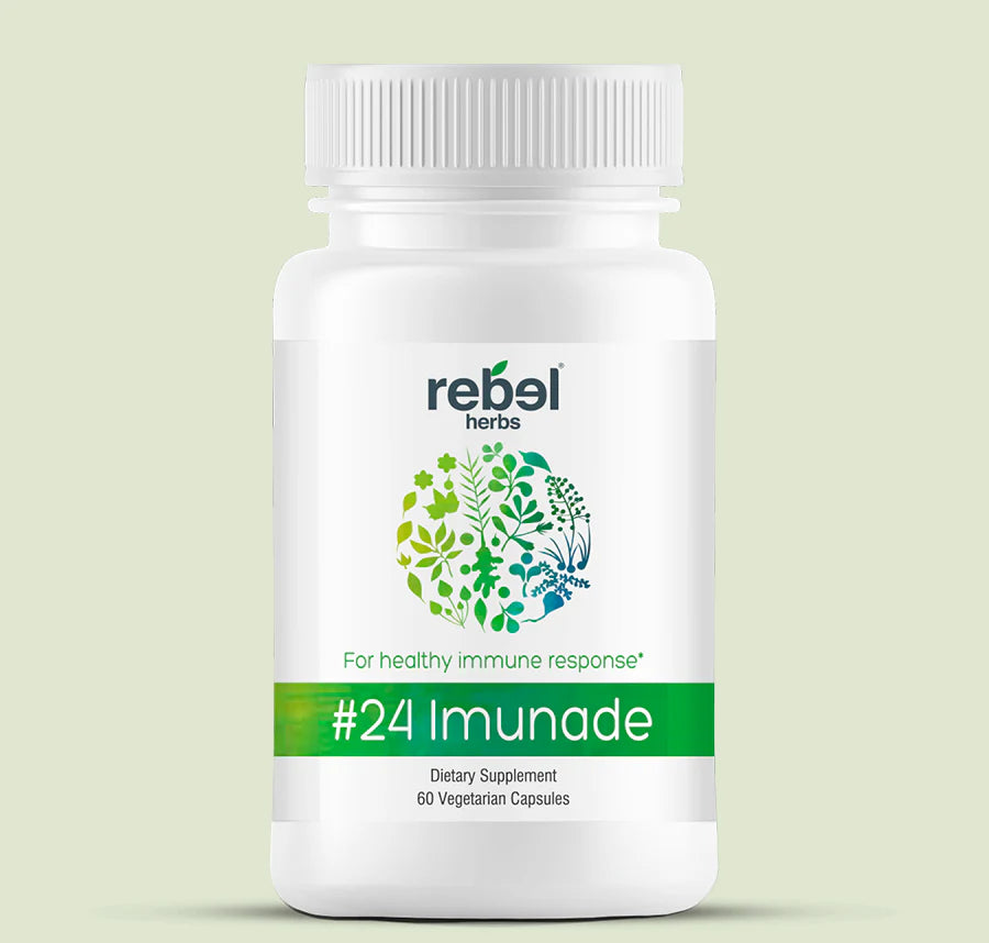 Rebel Herbs Organic Imunade Vegetarian Capsules - 60 Count