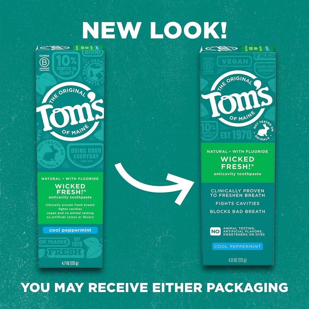 Wicked Fresh! Cool Peppermint Toothpaste 6 Pack