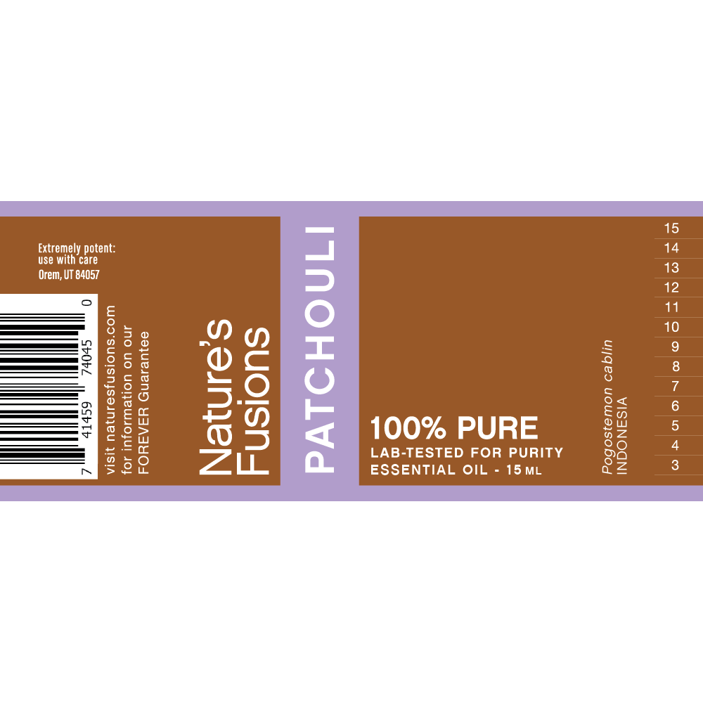 Patchouli Pure Essential Oil - 15ml