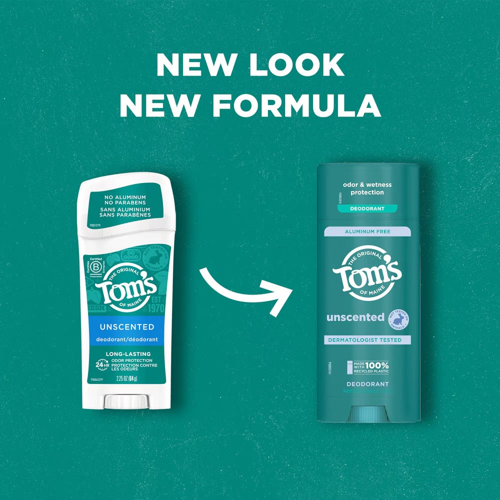 Unscented Deodorant 6 Pack