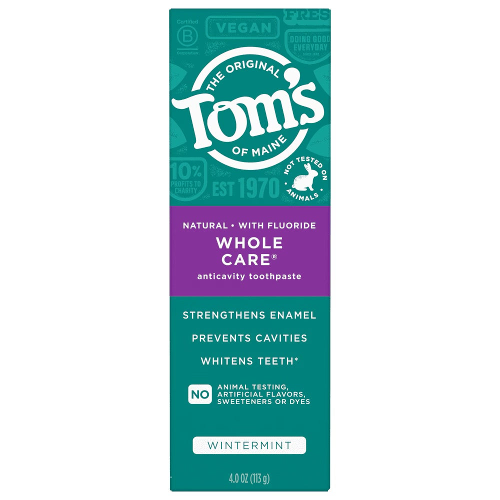 Whole Care Wintermint Anticavity Toothpaste 6 Pack