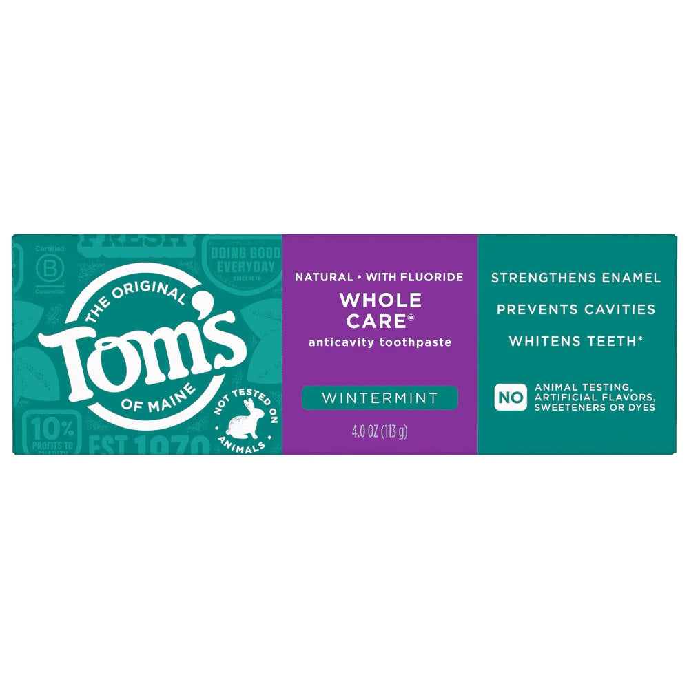 Whole Care Wintermint Anticavity Toothpaste 6 Pack