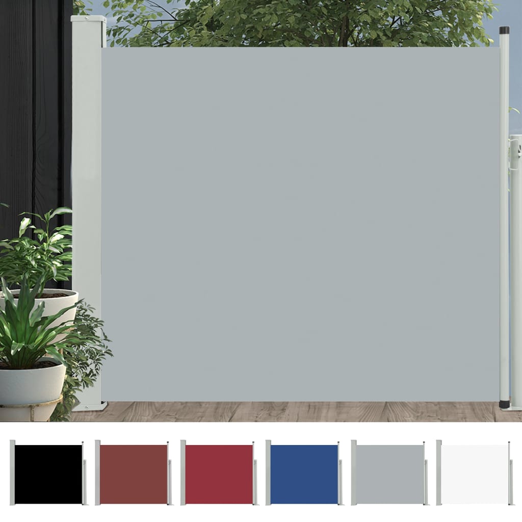 vidaXL Patio Retractable Side Awning Garden Privacy Screen Shade Multi Colors-30