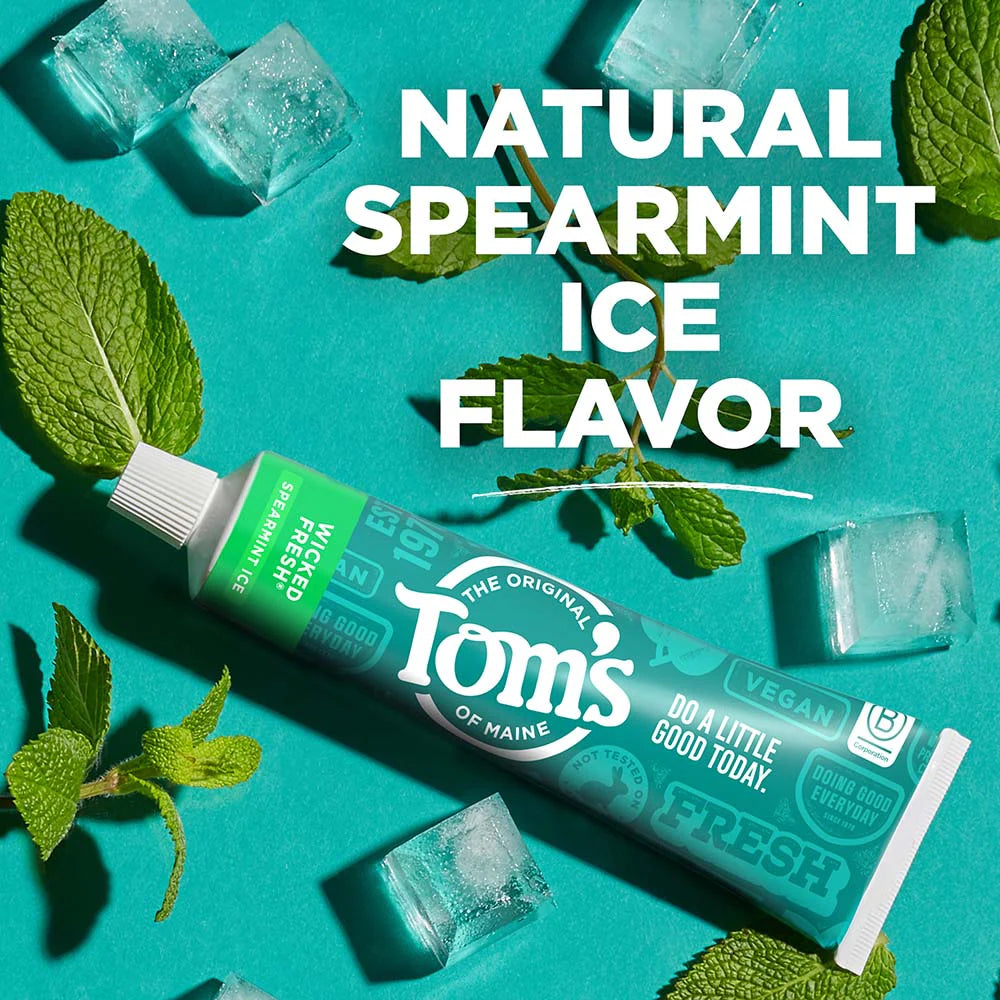 Tom's Of Maine Wicked Fresh! Spearmint Ice Anticavity Toothpaste