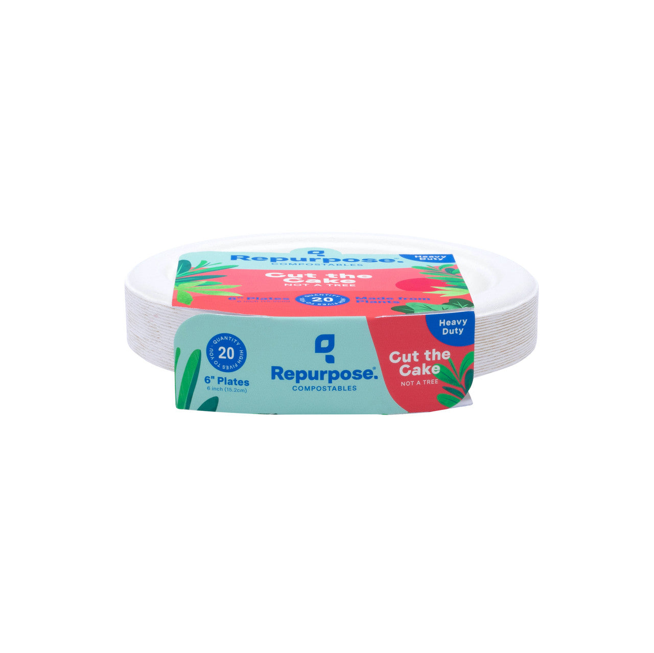 Repurpose Compostable Bagasse Plates 6 In (24X20 Ct)-3