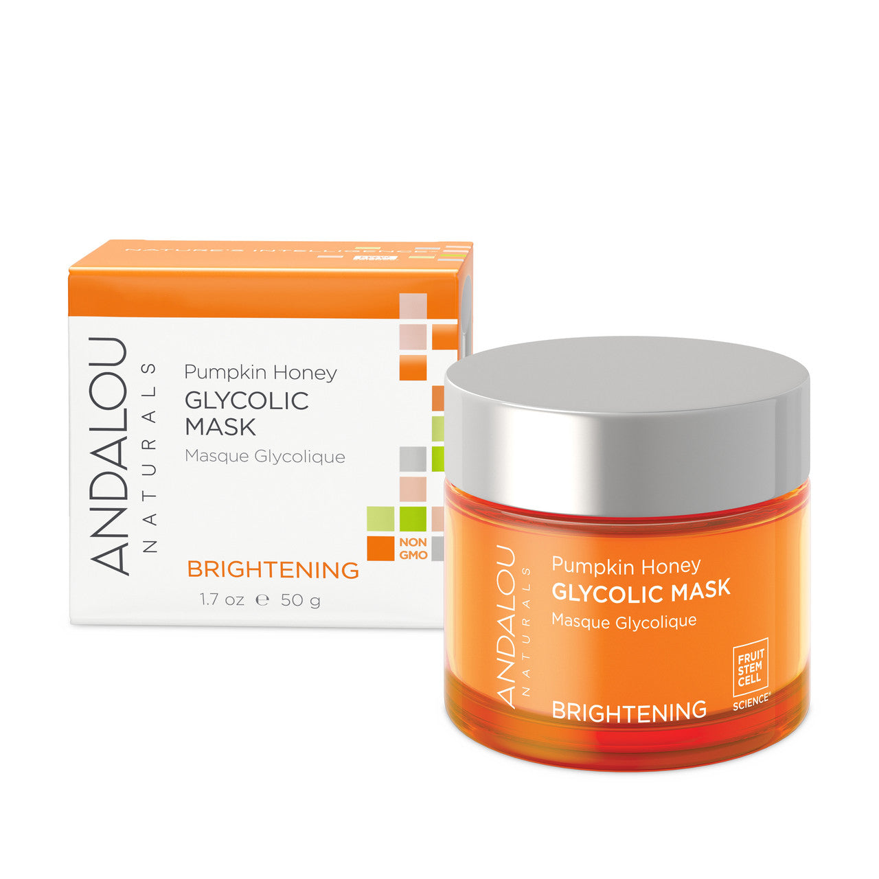 Andalou Naturals Pumpkin Honey Glycolic Mask (1x1.7 Oz)-0