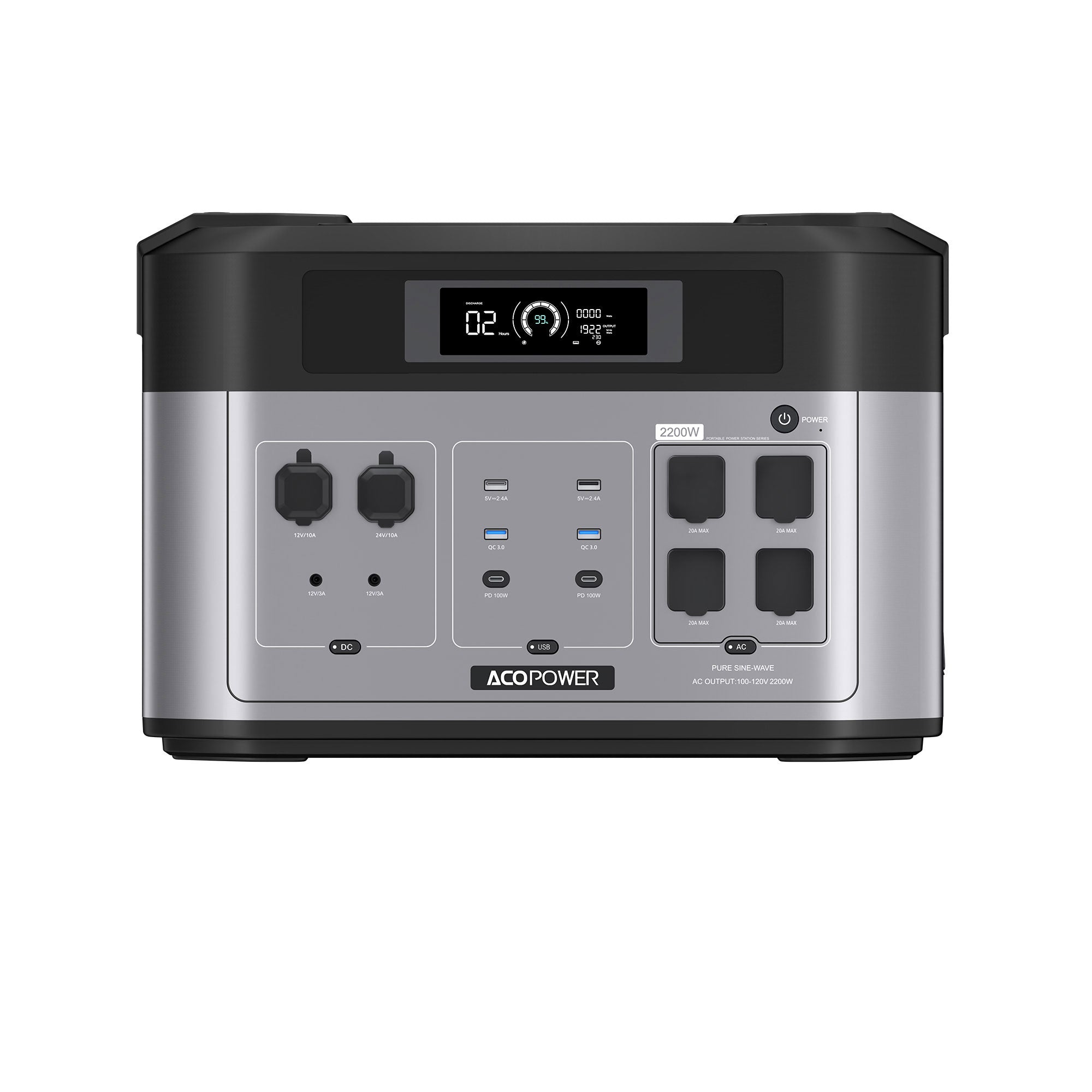 ACOPOWER BP2000 Solar Generator 2200W-0