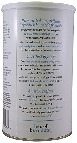 Tera's Whey Organic Dark Chocolate Whey Protein (1x12Oz)-1