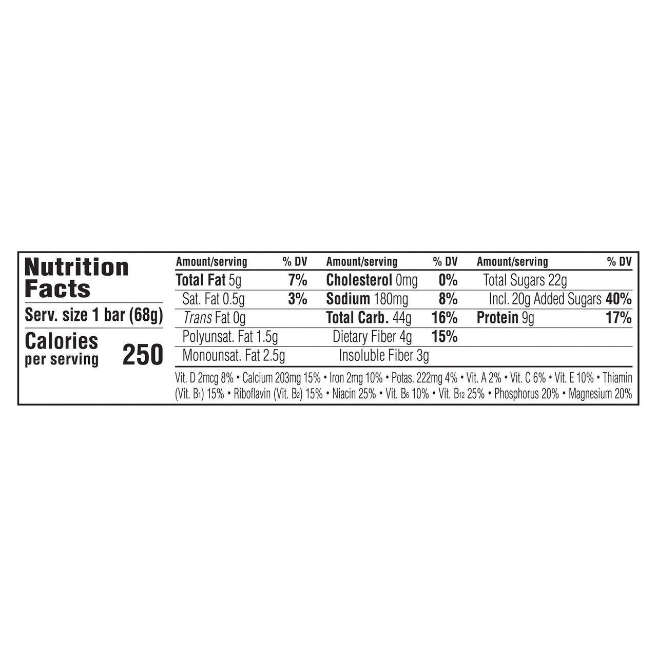 Clif Bar Organic Blueberry Crisp Bar (12x2.4 Oz)-7