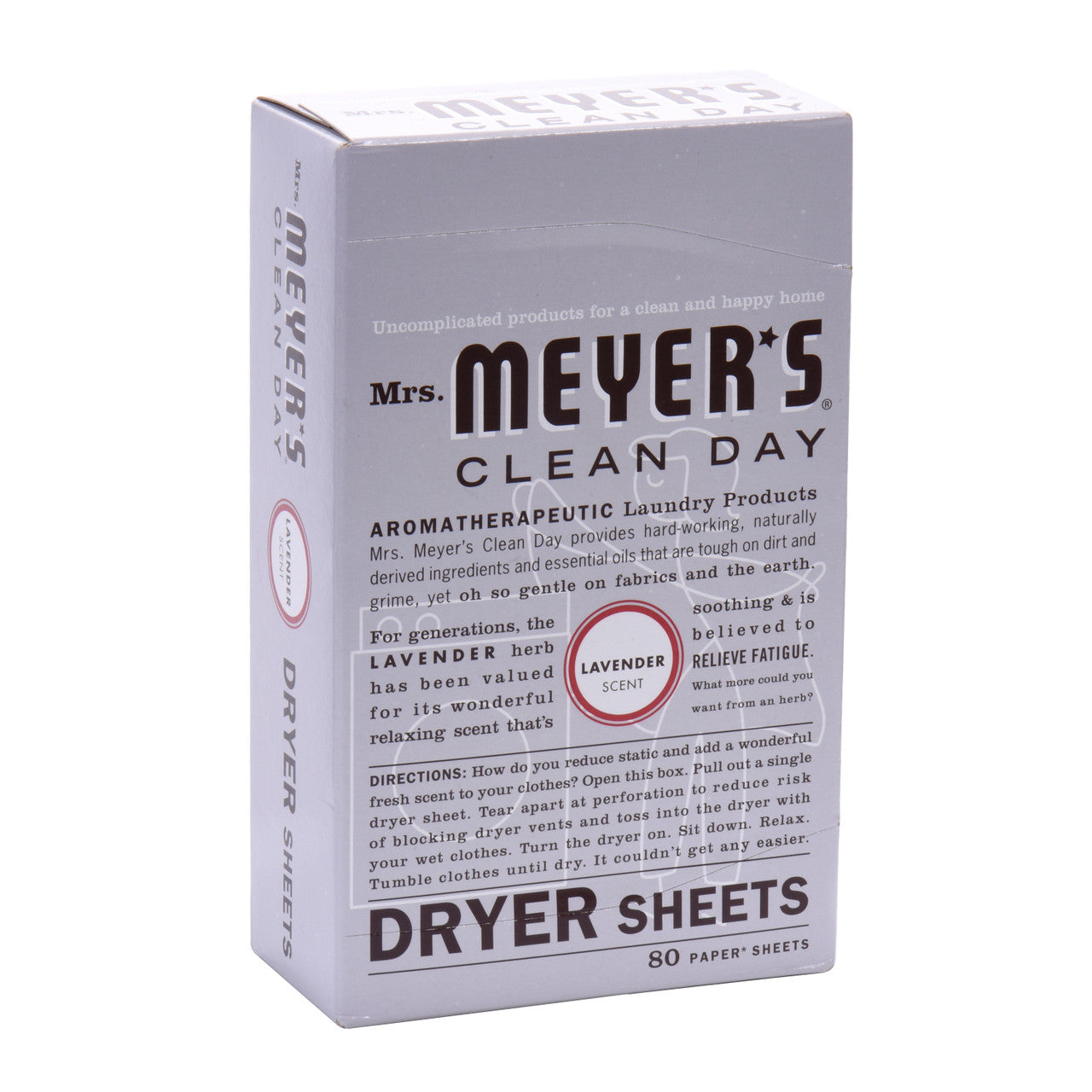 Meyers Lavender Dryer Sheets (12x80 SHT)-2