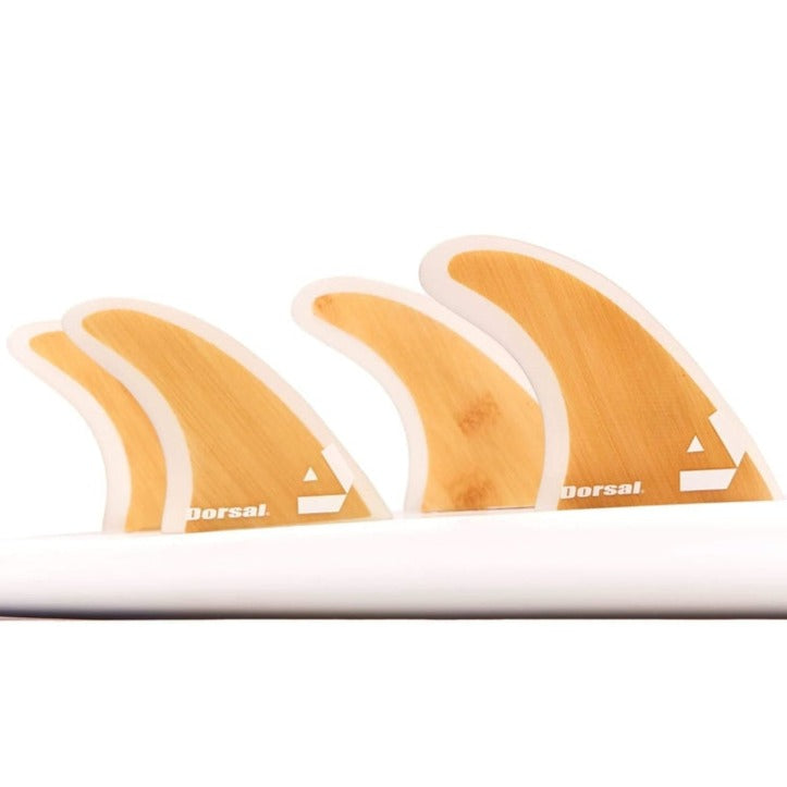 DORSAL Surfboard Fins Quad 4 Set FCS Compatible-0
