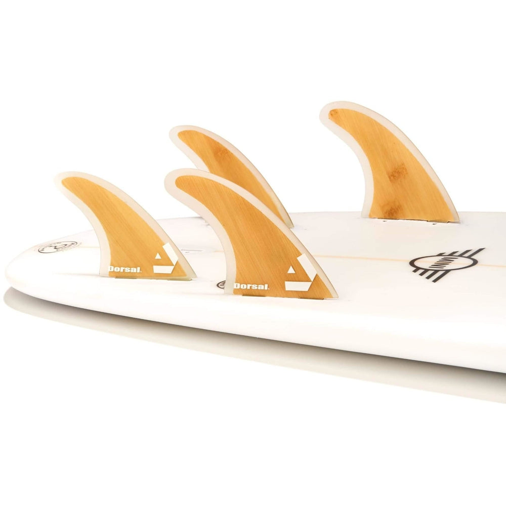 DORSAL Surfboard Fins Quad 4 Set FCS Compatible-1