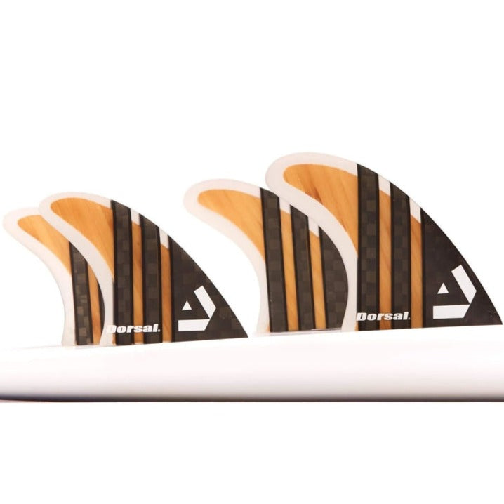 DORSAL Surfboard Fins Quad 4 Set Future Compatible-0