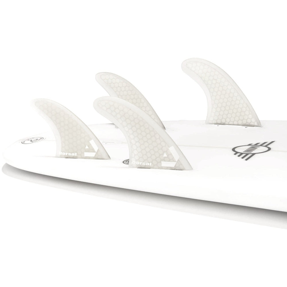 DORSAL Surfboard Fins Quad 4 Set FCS Compatible-0