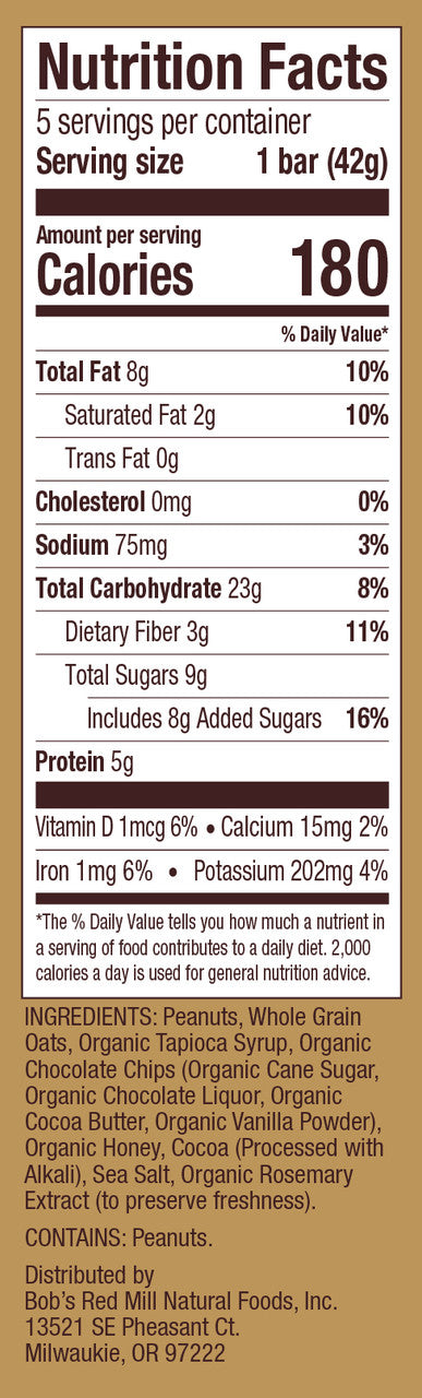 BOBS BR PBTR/CHOC OATS  (6x7.40)-4