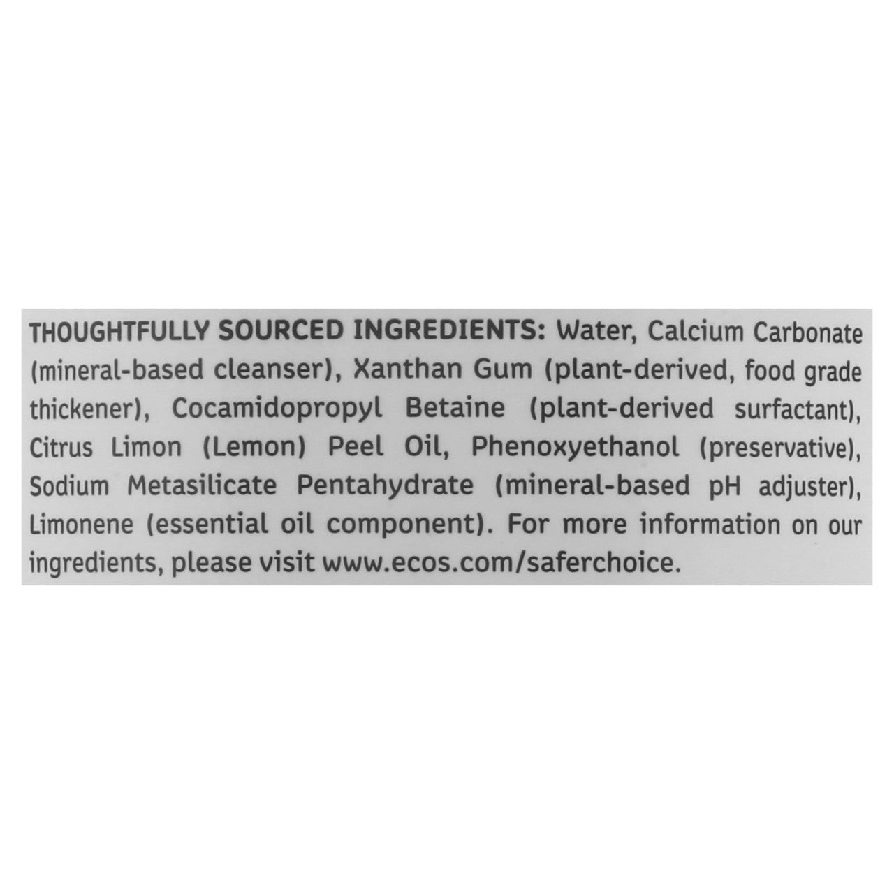 Earth Friendly Non-Abrasive Cream Cleanser (6x17 Oz)-2