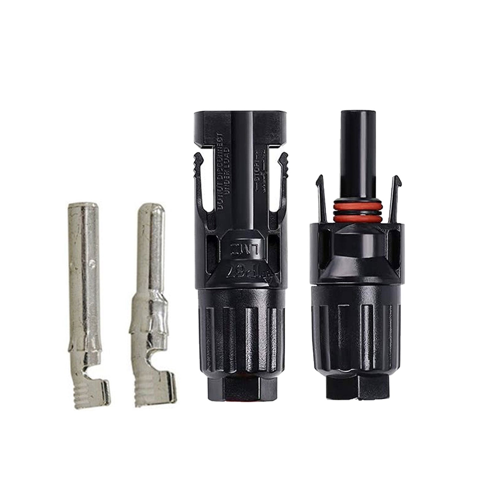 ACOPOWER 1 Pairs PV Connector Male/Female Solar Panel Cable Connectors-0