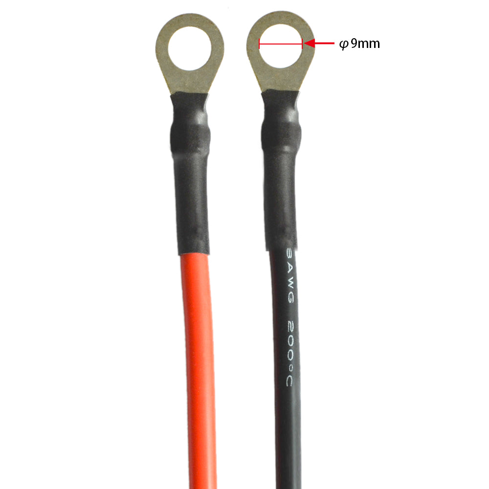 ACOPOWER 9ft 8AWG Anderson-Ring Cable-6