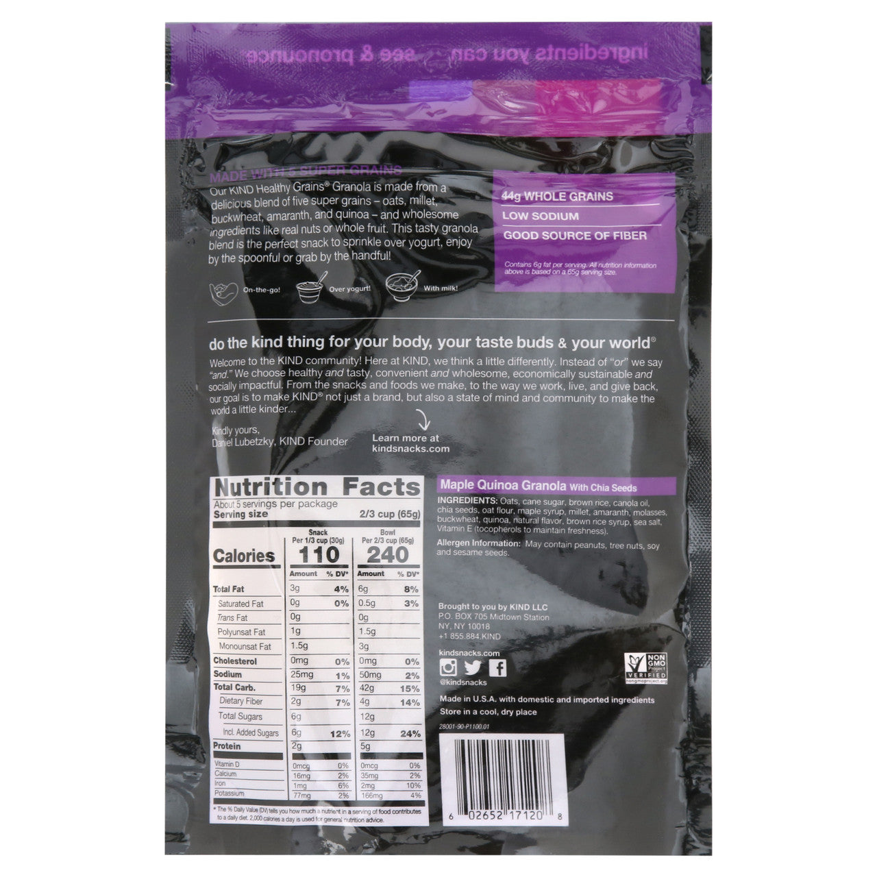 Kind Mpl/Quin/Chia Clstr (6x11OZ )-7