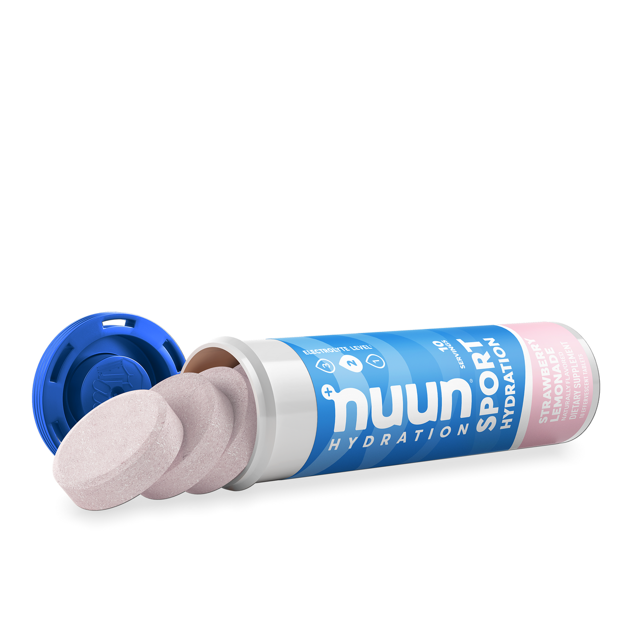 Nuun Active Hydration Active Tablets, Strawberry Lemon (8X10 Tab )-1